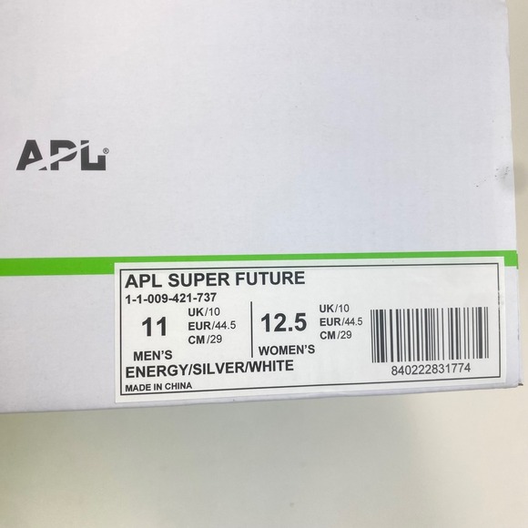 APL Athletic Propulsion‎ Labs TechLoom High Top Neon Yellow Sneakers Men's 11 - Picture 6 of 7